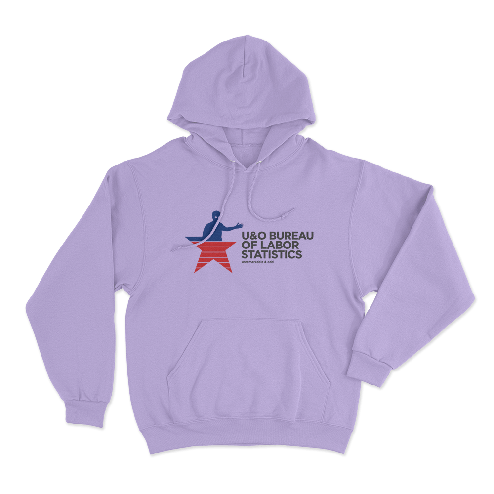 Bureau of Labor Statistics Unisex Hoodie Purple Bureau of Labor Statistics Unisex Hoodie Purple